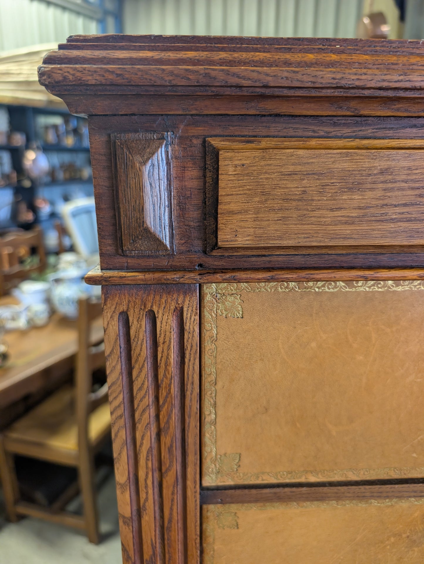 C19th Oak "Cartonnier" filling cabinet