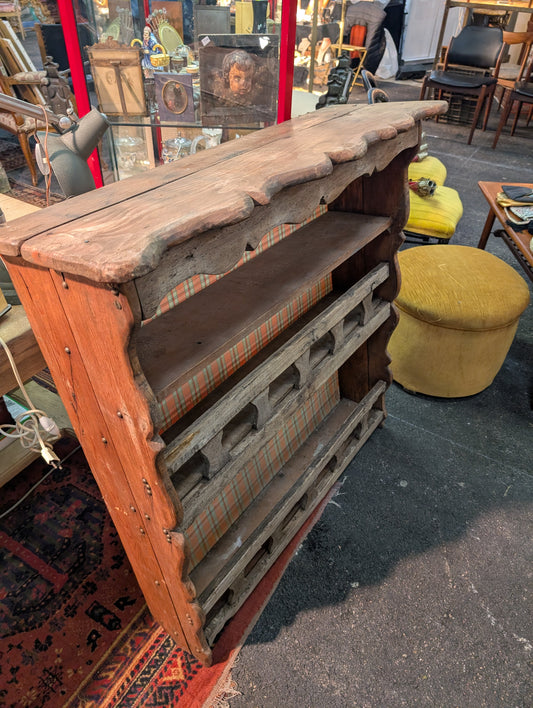 French Wall kitchen Shelves in oak