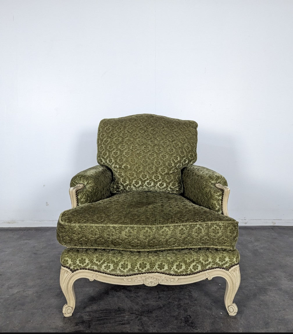 Louis XV style bergère armchair