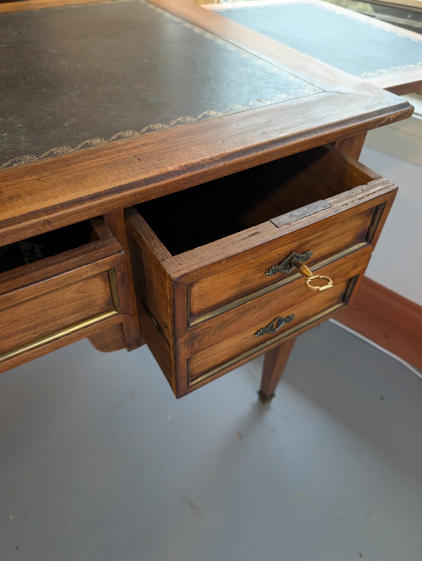 A French Louis XVI style desk.