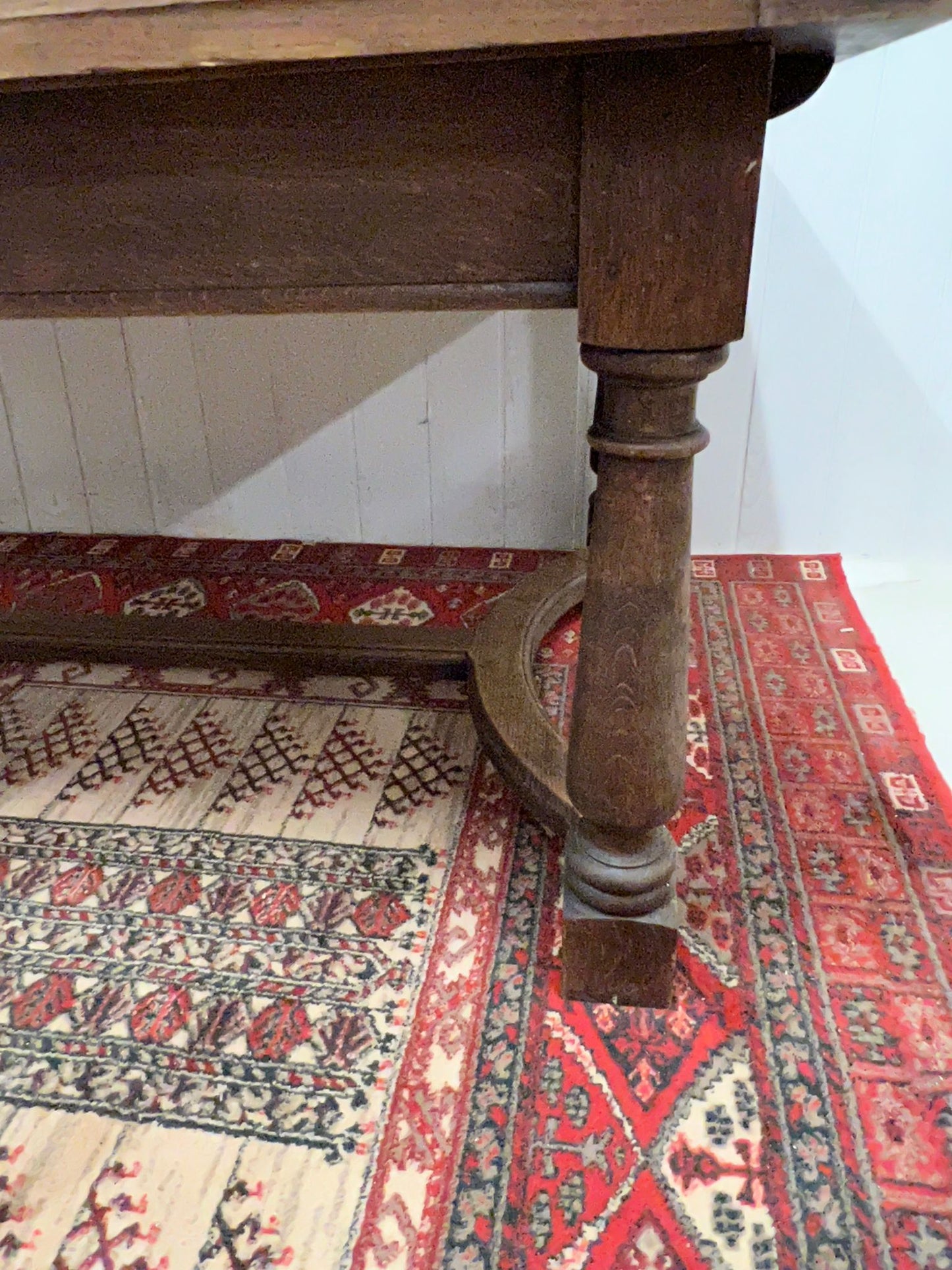 C20th Farmhouse table with Extensions