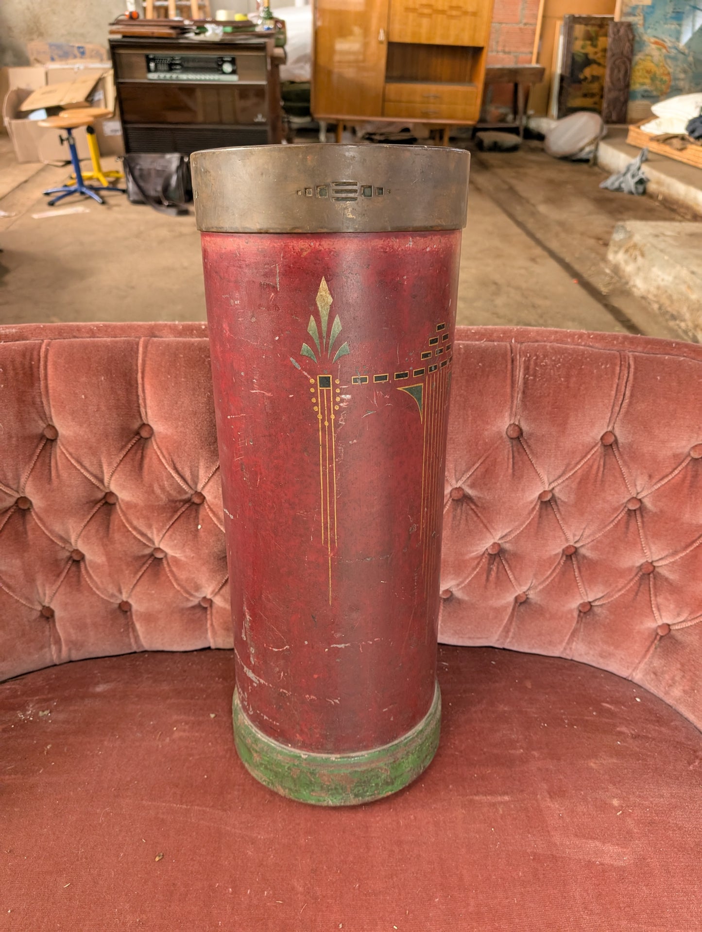 Art Deco umbrella stand 1920s