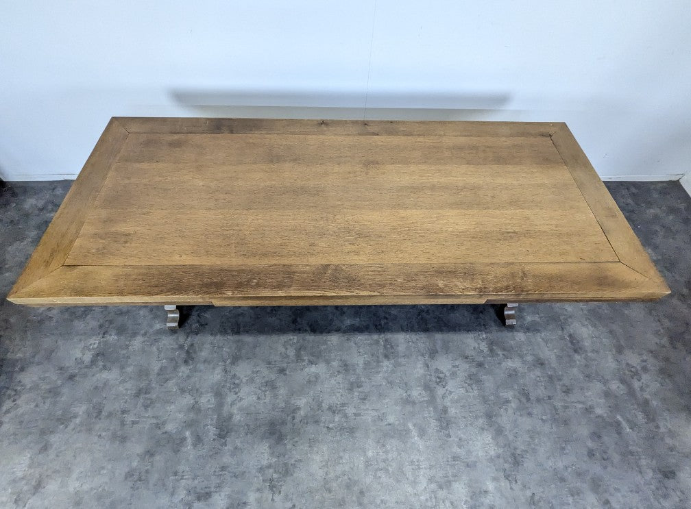 The French-Sourced Spanish Refectory Table with Extensions