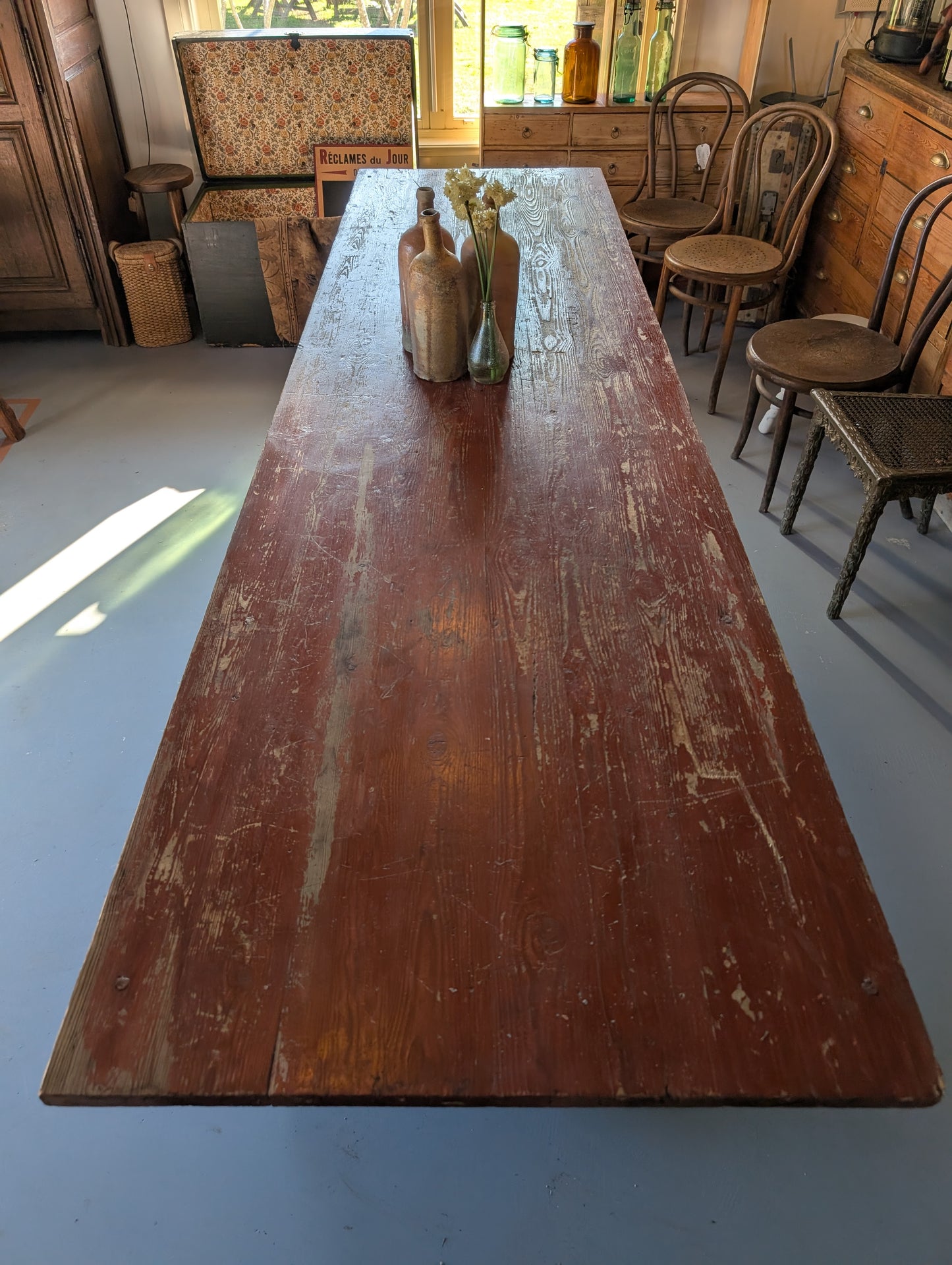 Monastery Table with 10 drawers XIXe