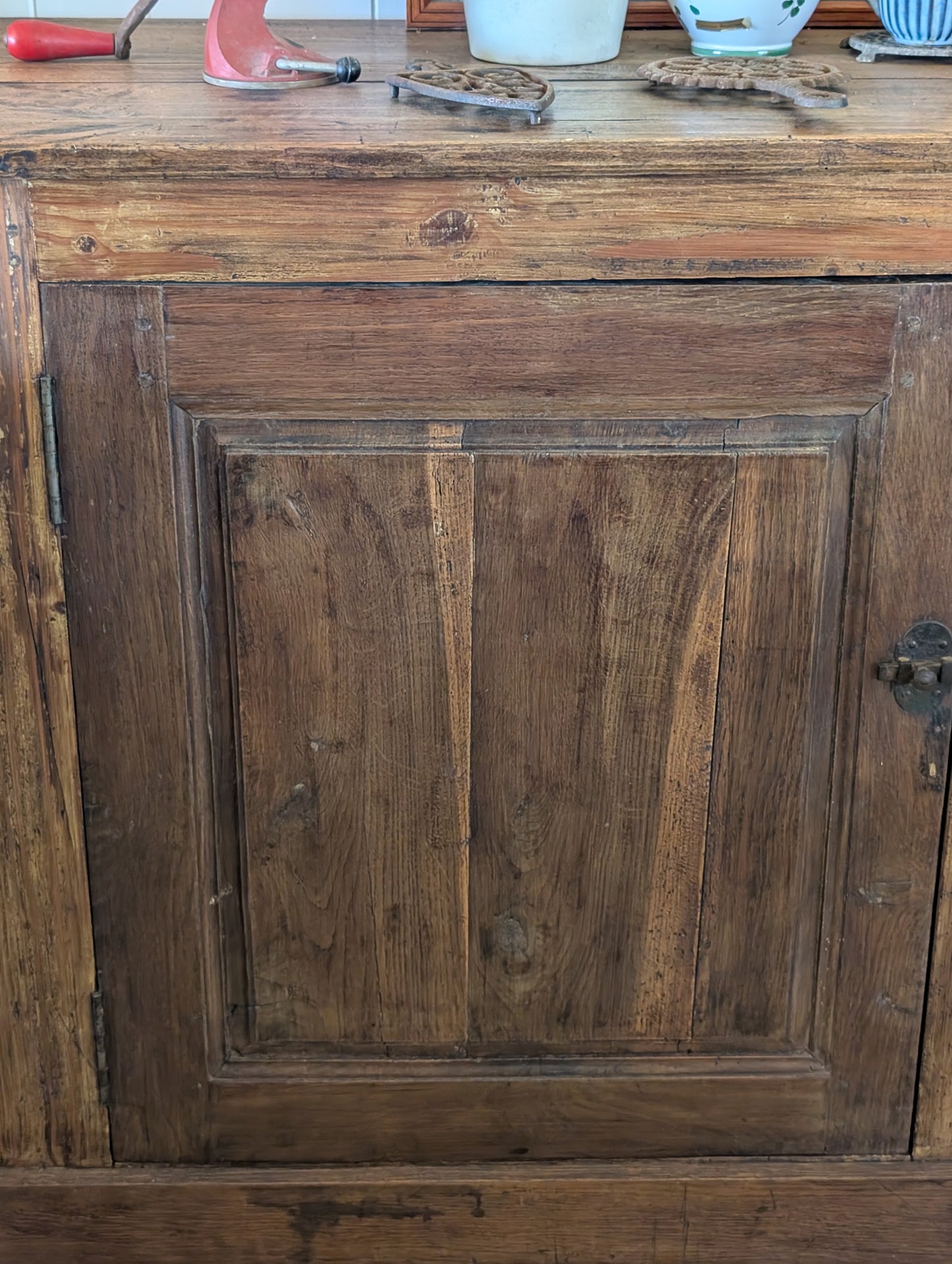 C19th century french wooden cabinet "confiturier".