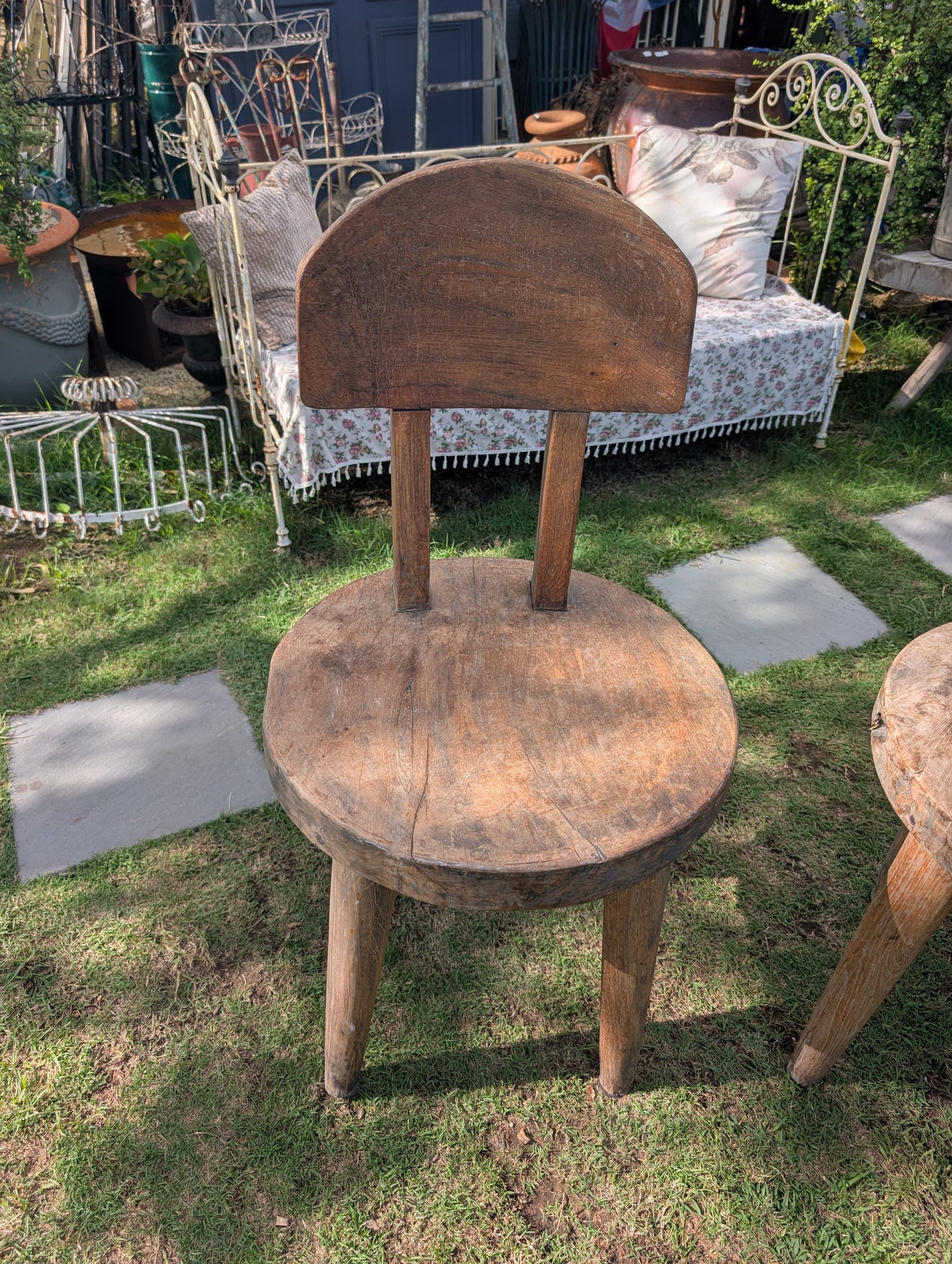 Set of 4 French Brutalist Chairs