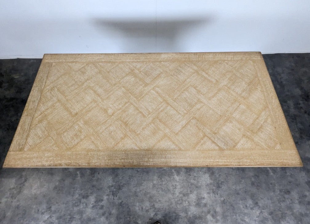 Spanish style table in limed oak 180cm