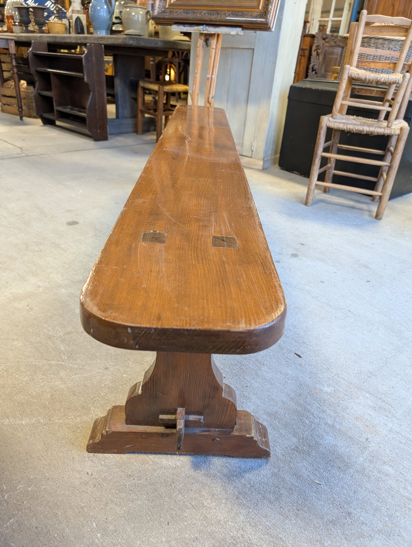 French oak bench farmhouse