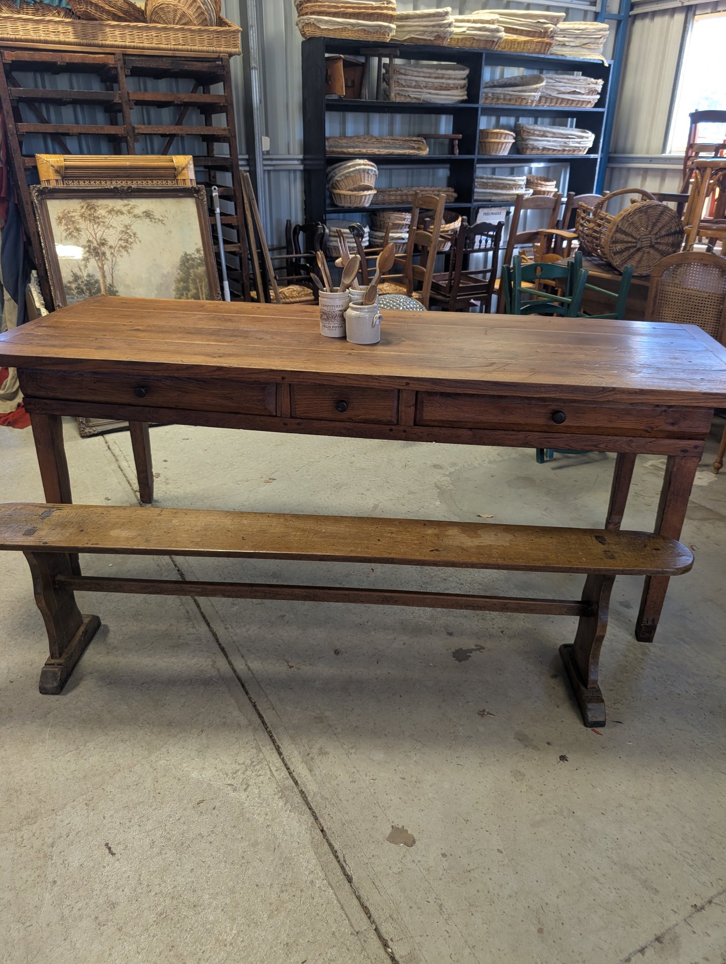 Bressane Farmhouse Table C18th